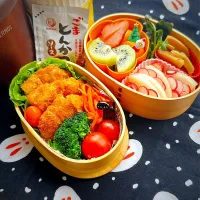 2024/12/18 ごまとんかつソースでロースカツ弁当|Blueberry🫐さん