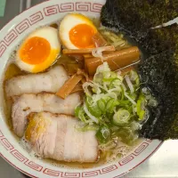 塩煮干しラーメン　麺以外　手作です。