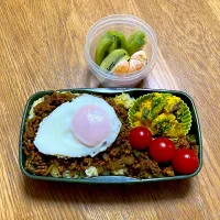 12/17 キーマカレー弁当|ゆさん