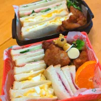 サンドウィッチ弁当|さやかさん