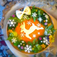 Xmasリースオムライス🥗✩.*˚|noriben0211さん