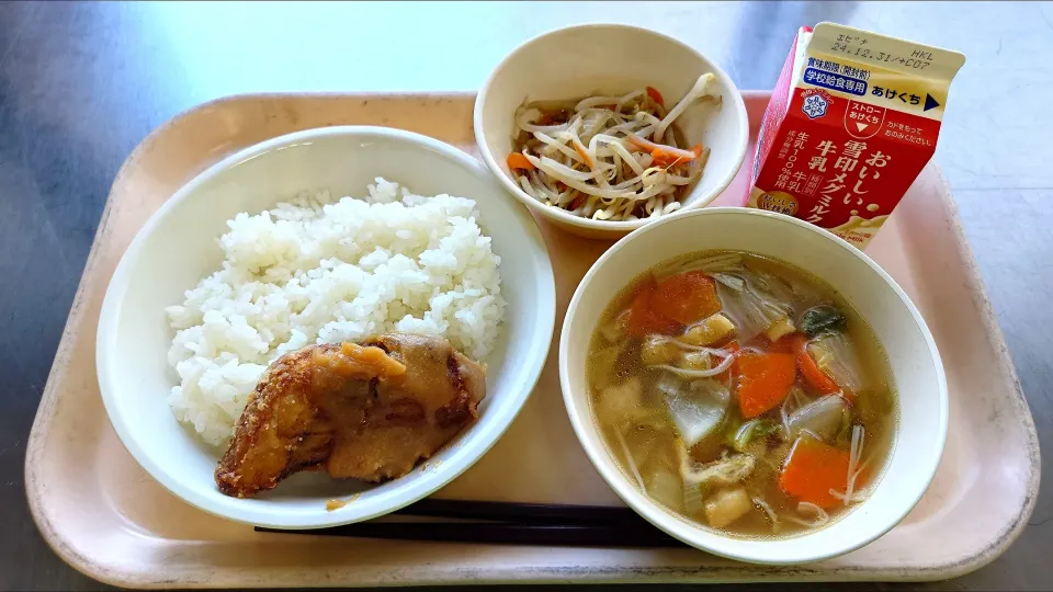 今日の給食(12/20)|えっちゃんさん