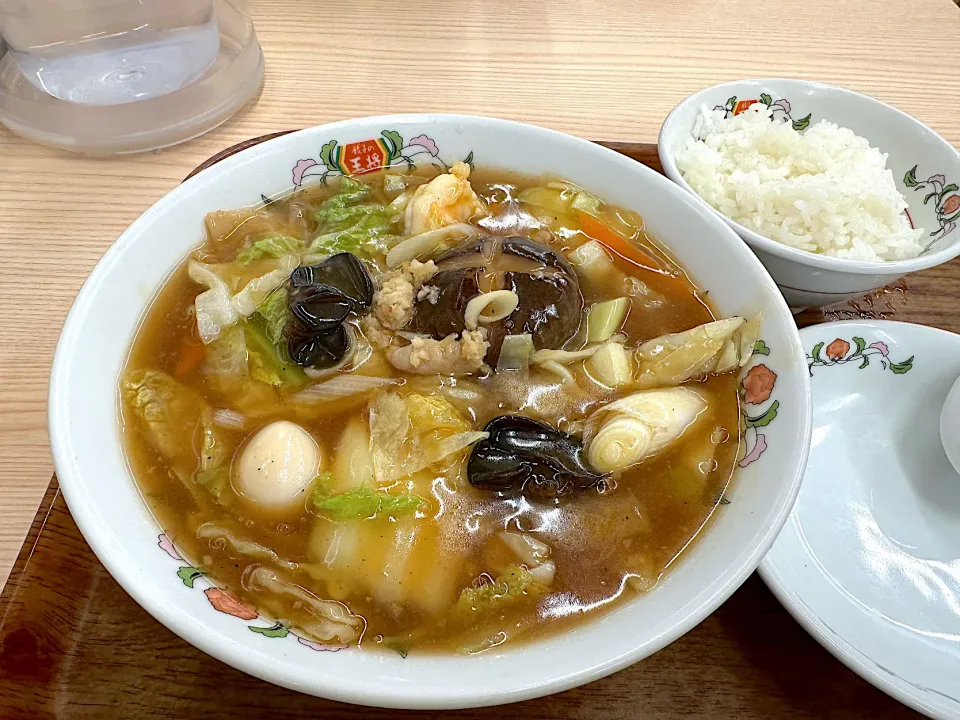 五目あんかけラーメン|マハロ菊池さん