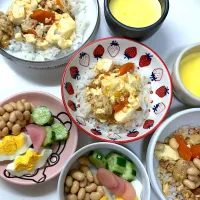 麻婆丼&茶碗蒸|さとう かおりさん