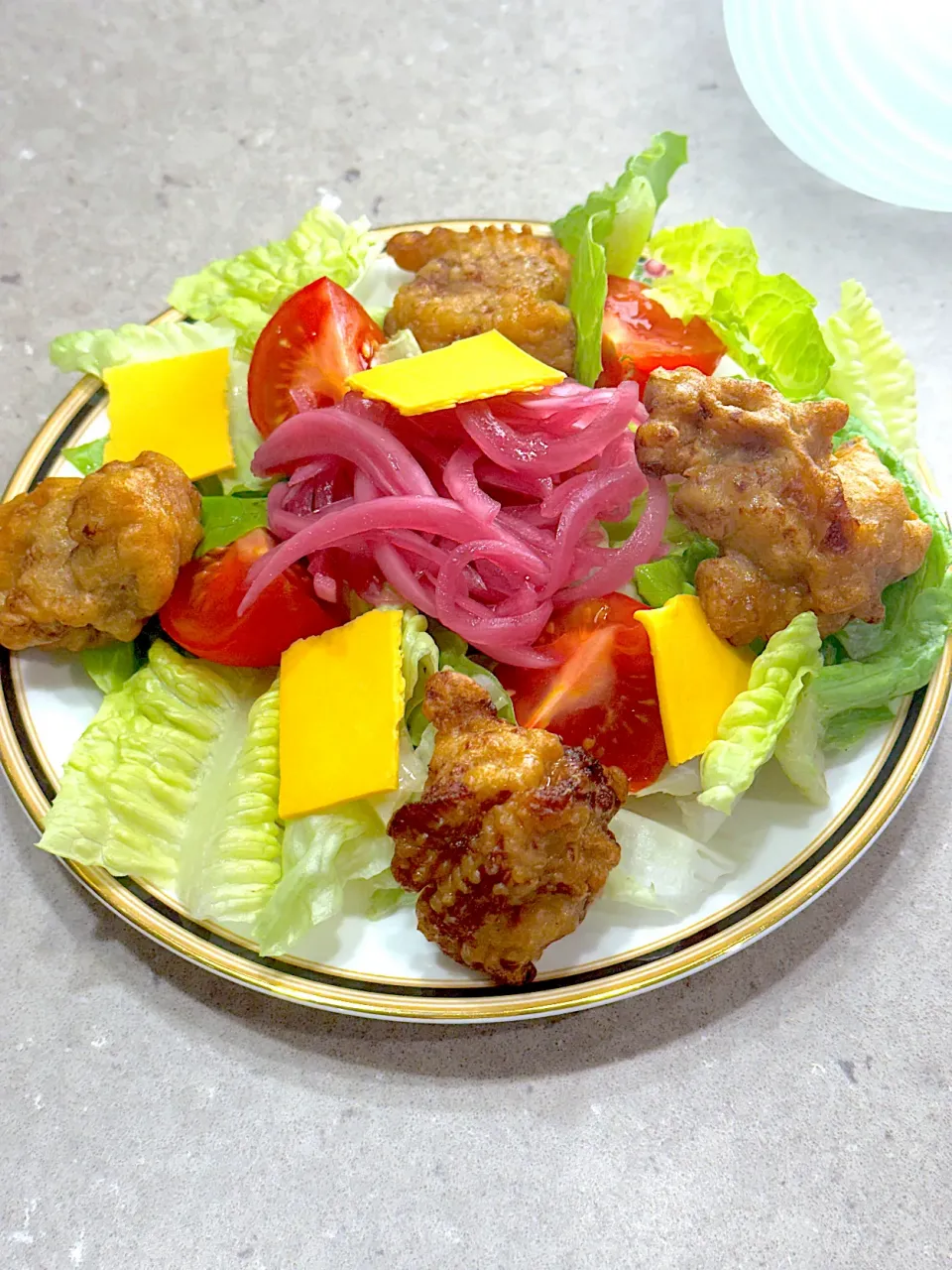 気まぐれシェフ👩🏻‍🍳サラダ🥗！|Mayumiさん