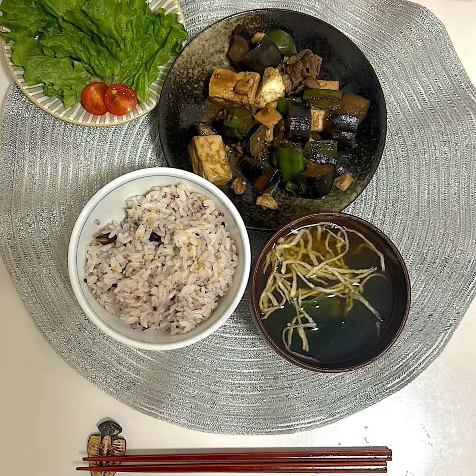 豆腐と野菜の味噌炒め|なつなつさん