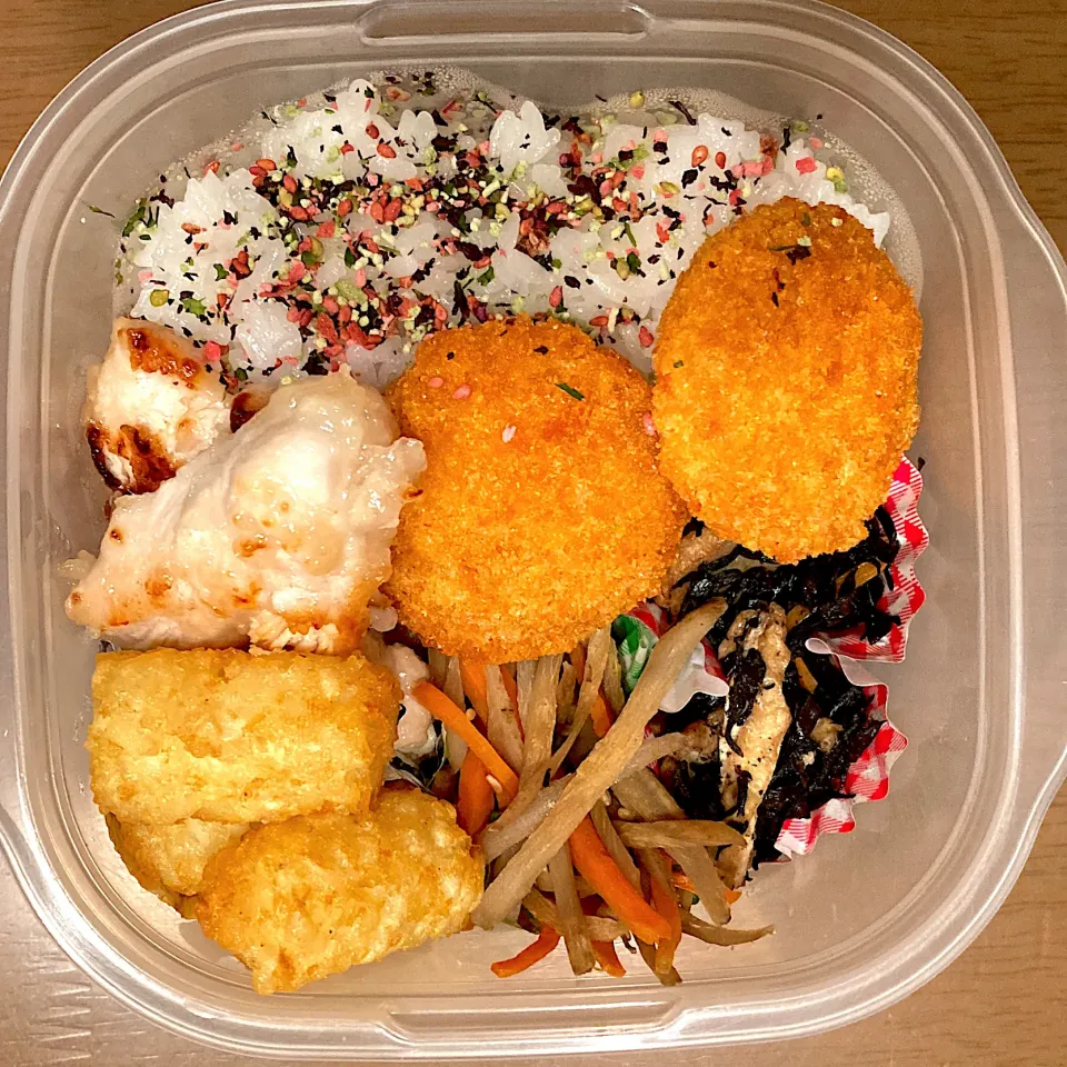 胸肉の塩麹焼き弁当|まむさん