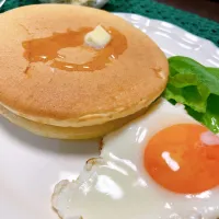 今日の朝食パンケーキ|Atsukoさん