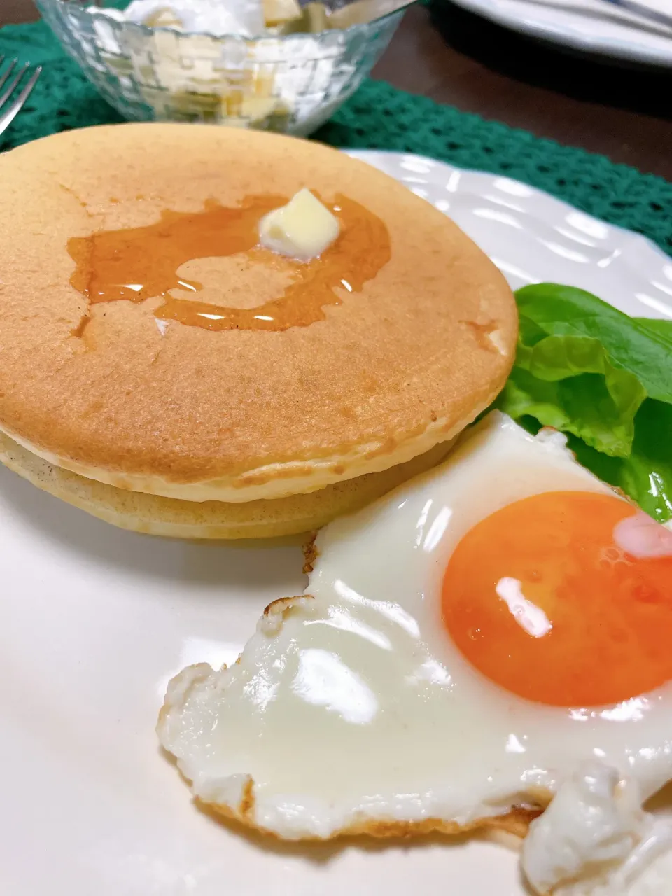 今日の朝食パンケーキ|Atsukoさん