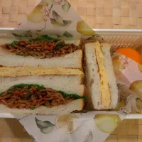 焼きそばサンド弁当|mmmさん