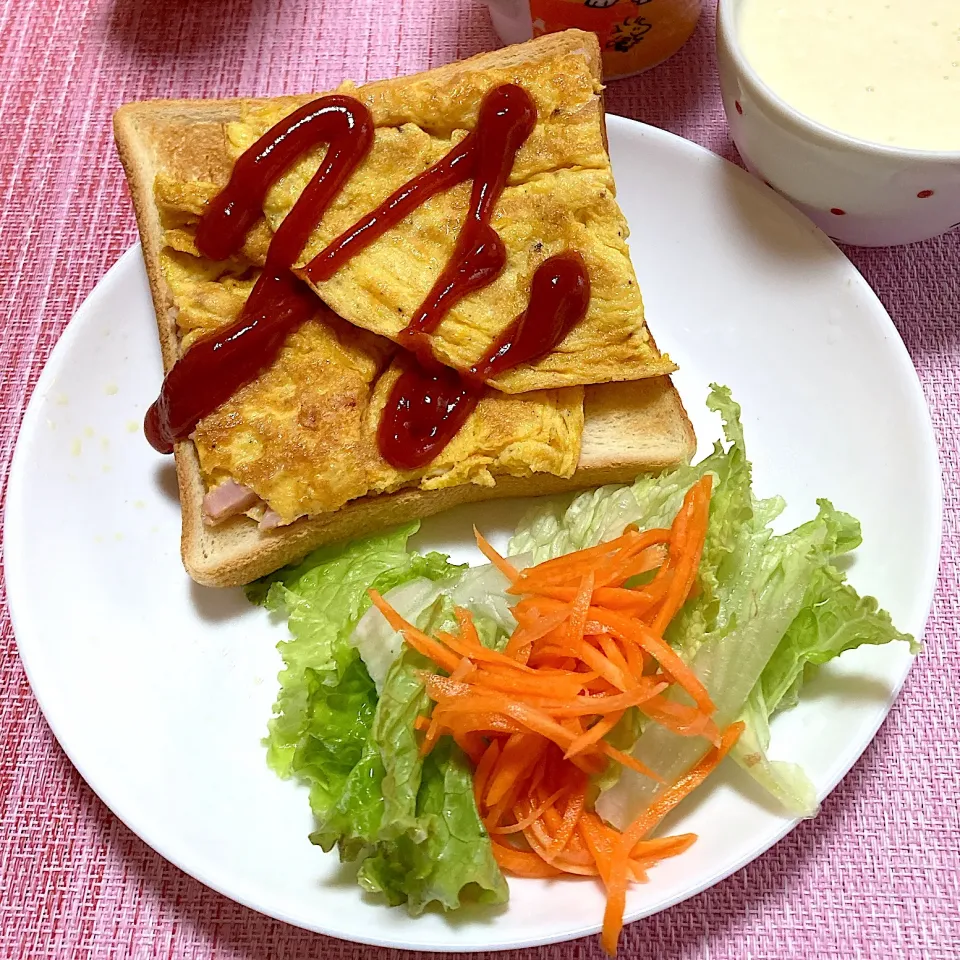 たまご焼きオープントースト|akkoさん