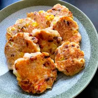 はんぺんと豆腐のふわふわ焼き|ひだまり農園さん