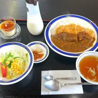 カツカレー定食|ホッシーさん