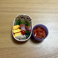 クミン牛丼サルサソース添え弁当| sachi ＊さん