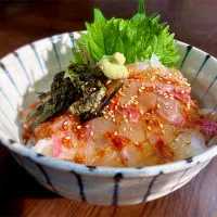 鯛の海鮮丼|料理研究家  TEEさん