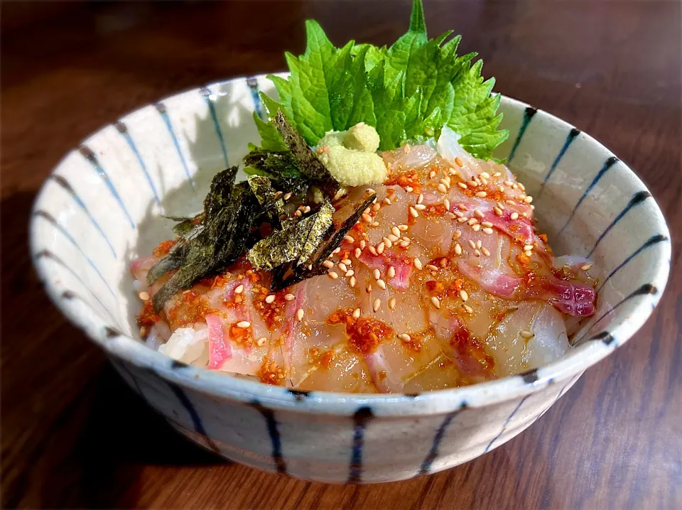 鯛の海鮮丼|料理研究家  TEEさん