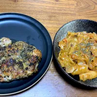 チキントマトクリーム煮、バジルチキン|ルナピーボールさん