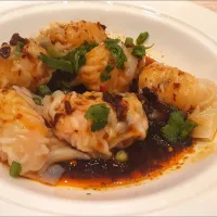 prawns dumplings with vinegar chilli sauce 🤤🤤🤤😘😋|🌷lynnlicious🌷さん