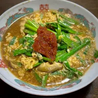 今夜はニラ玉味噌ラーメン^_^|きよっさんさん