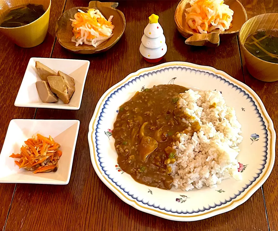 晩ごはん♯カレー🍛|小松菜さん