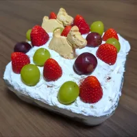 クリスマスケーキ🎅🎄|はちみつポルコさん