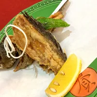 瀬戸内名物 メバルを骨迄全て食べられる唐揚げで ポン酢にもみじおろしとネギを入れて食べるのが広島県、山口県、島根県流|🐈⸒⸒⸒⸒つるのダンス🐈🐾さん