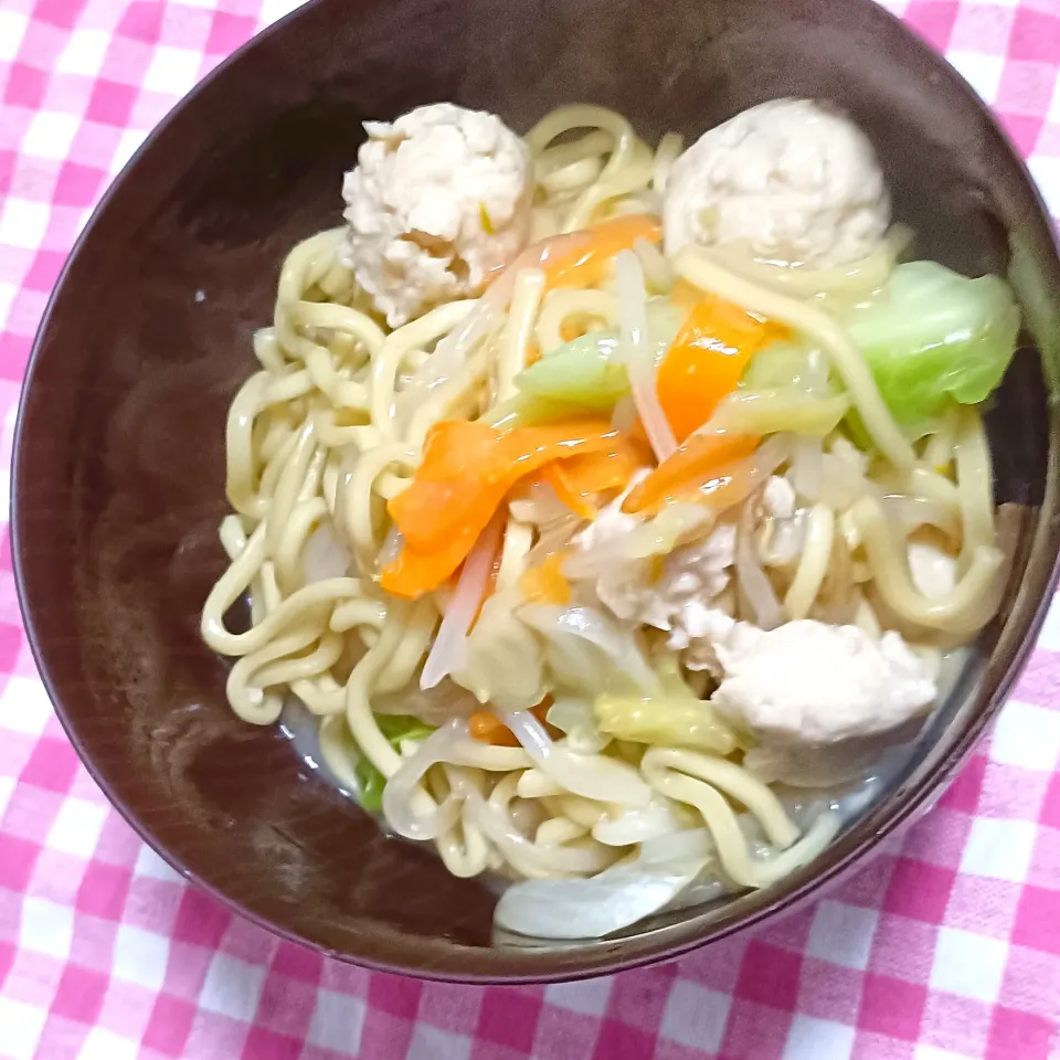 ぶっこむだけのラーメン|tamakiさん