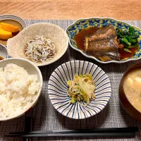 カレイの煮付けの夕飯|Sakikoさん