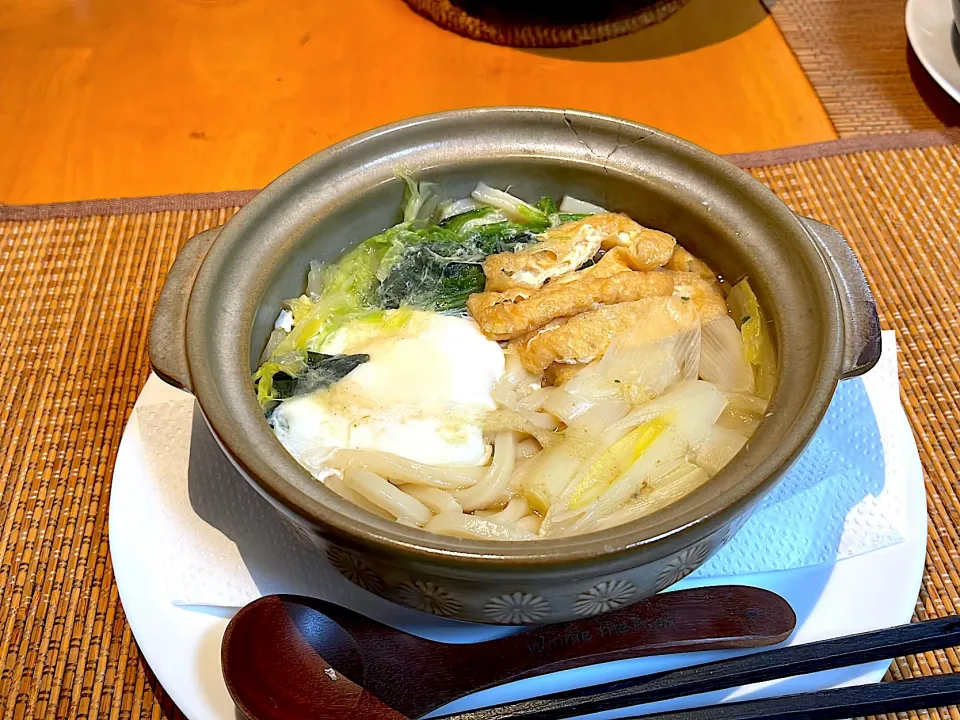 鍋焼きうどん|ゆんたくさん