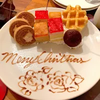 ｱﾚｸﾞﾘｱのｸﾘｽﾏｽﾒｯｾｰｼﾞﾌﾟﾚｰﾄ🎂🎄|yumyum😋さん