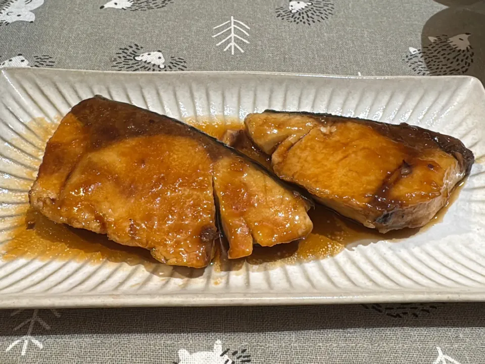 鰤の照り焼き|ぴよすさん