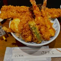 金子半之助の天丼ランチ|キヨさん