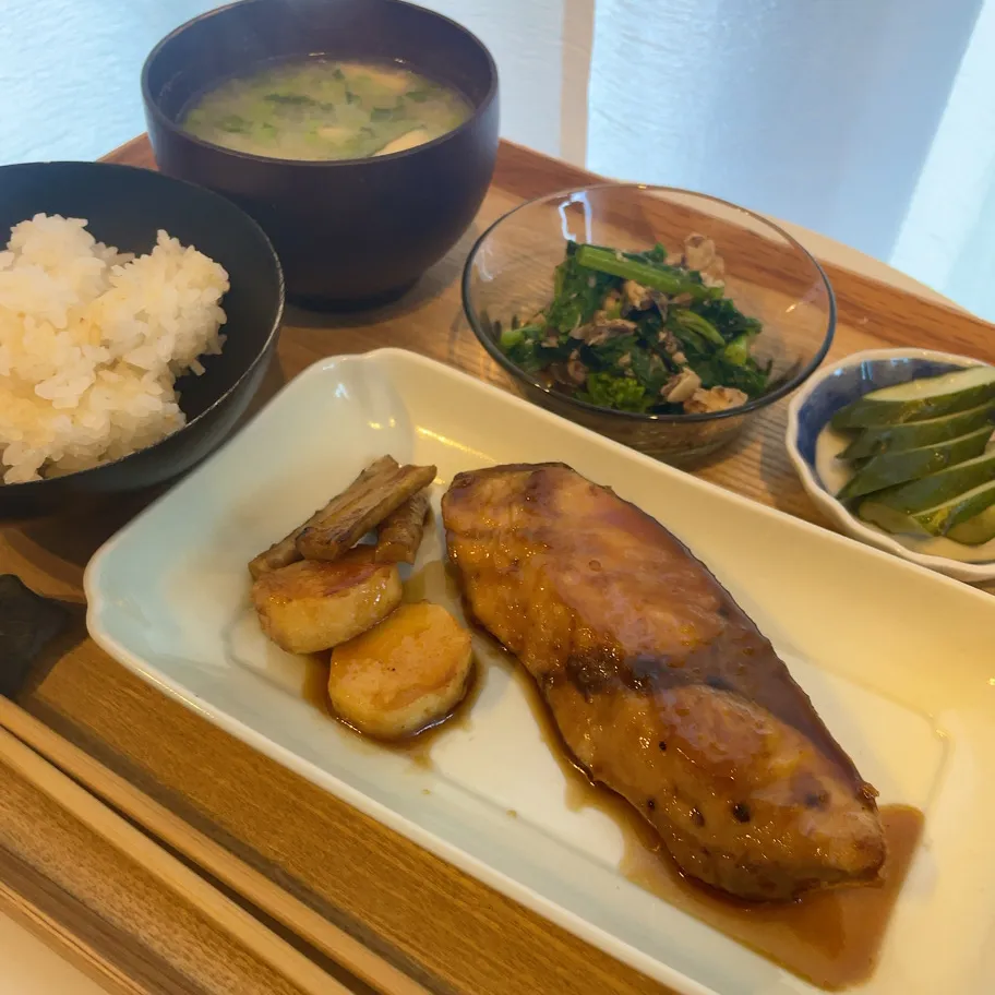 鰤の照焼き定食|pontalさん