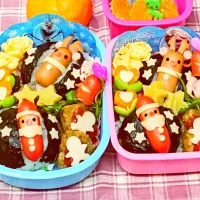 クリスマス弁当❤|みちゅあしさん