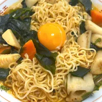 根野菜たっぷりの、宮崎辛麺インスタントラーメン♫wwwww|Yoshihiro Andoさん