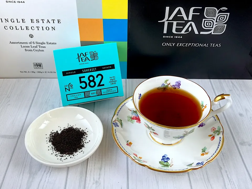 【本日の紅茶】JAF TEA ディンブラ　サマーセット582|パンと紅茶と時々お菓子さん