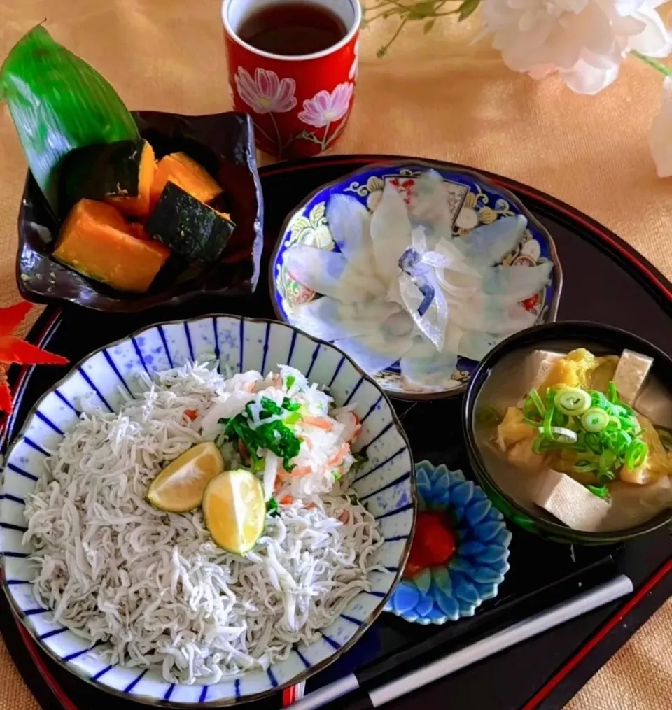 父に最後に作った食事♡しらす丼|アカネ💖さん