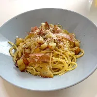 タコとじゃがいものパスタ。|yukiさん