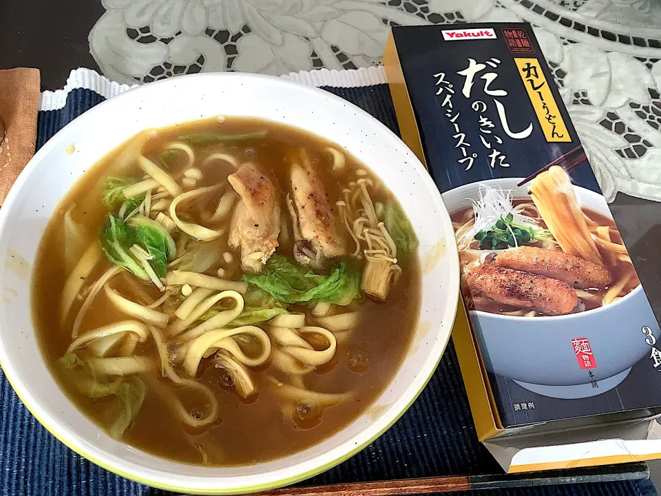 これは美味しい『出汁のきいたカレーうどん』😋|アライさんさん