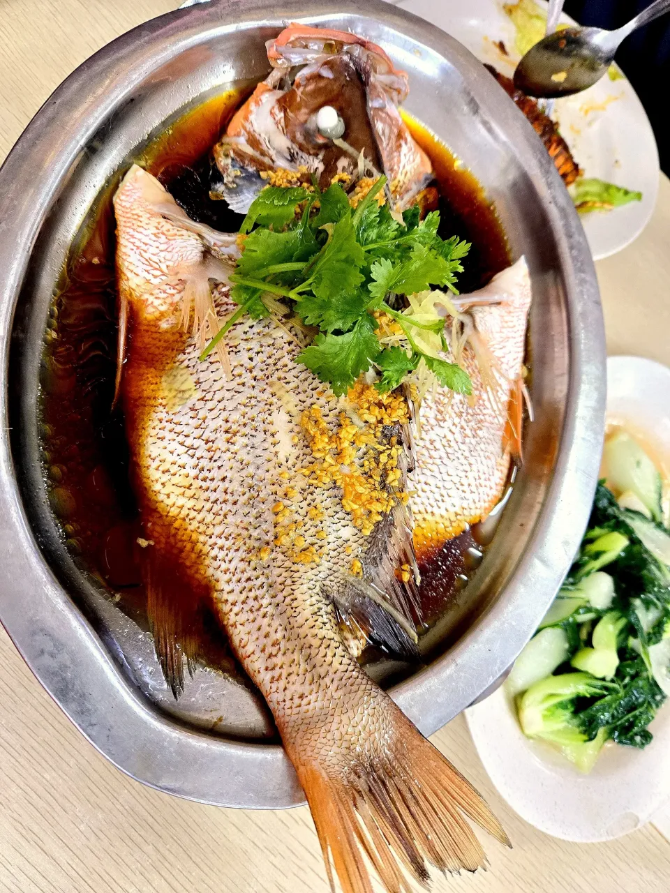 Cantonese style steam fish|rufvalさん