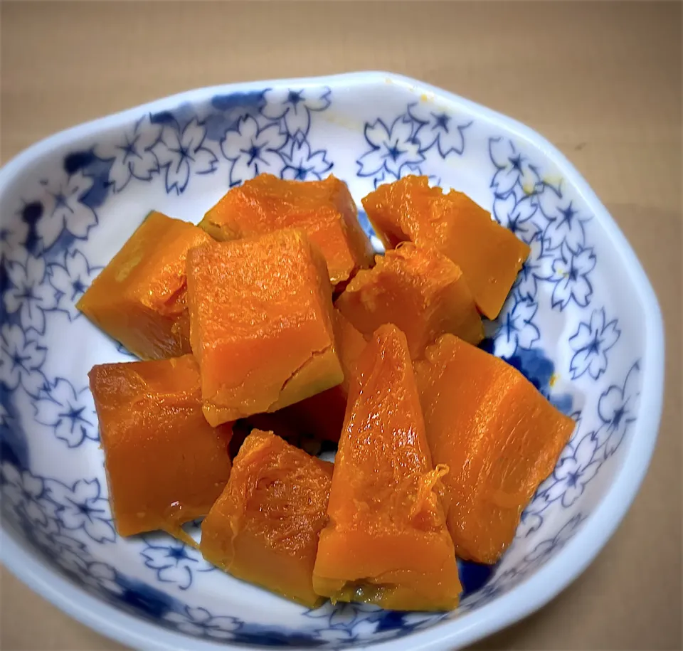 かぼちゃの煮物が、きれいに美味しく炊けました😋👍✨|ギムレットさん