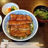 人形町梅田のうな丼（大関）|よっちびやばんぶーさん