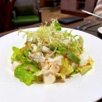 Fresh crabmeat, tofu and avocado salad|skyblueさん