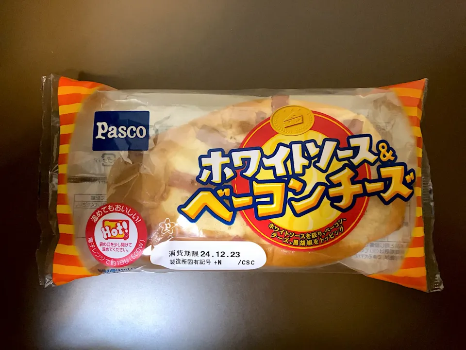 Pasco ホワイトソース&ベーコンチーズ|ばーさんさん