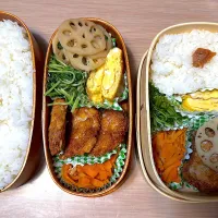 ヒレカツ弁当🍱|ふみふみさん