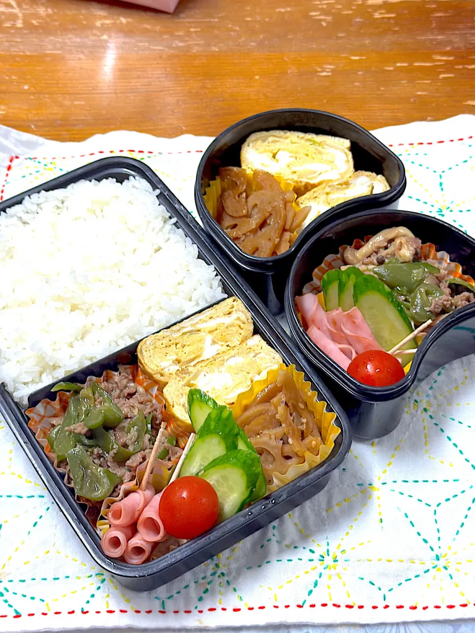 牛肉オイスター炒め弁当|アッキーさん