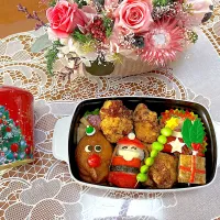 2024.12.23はサンタいなり弁当🎄| makoさん