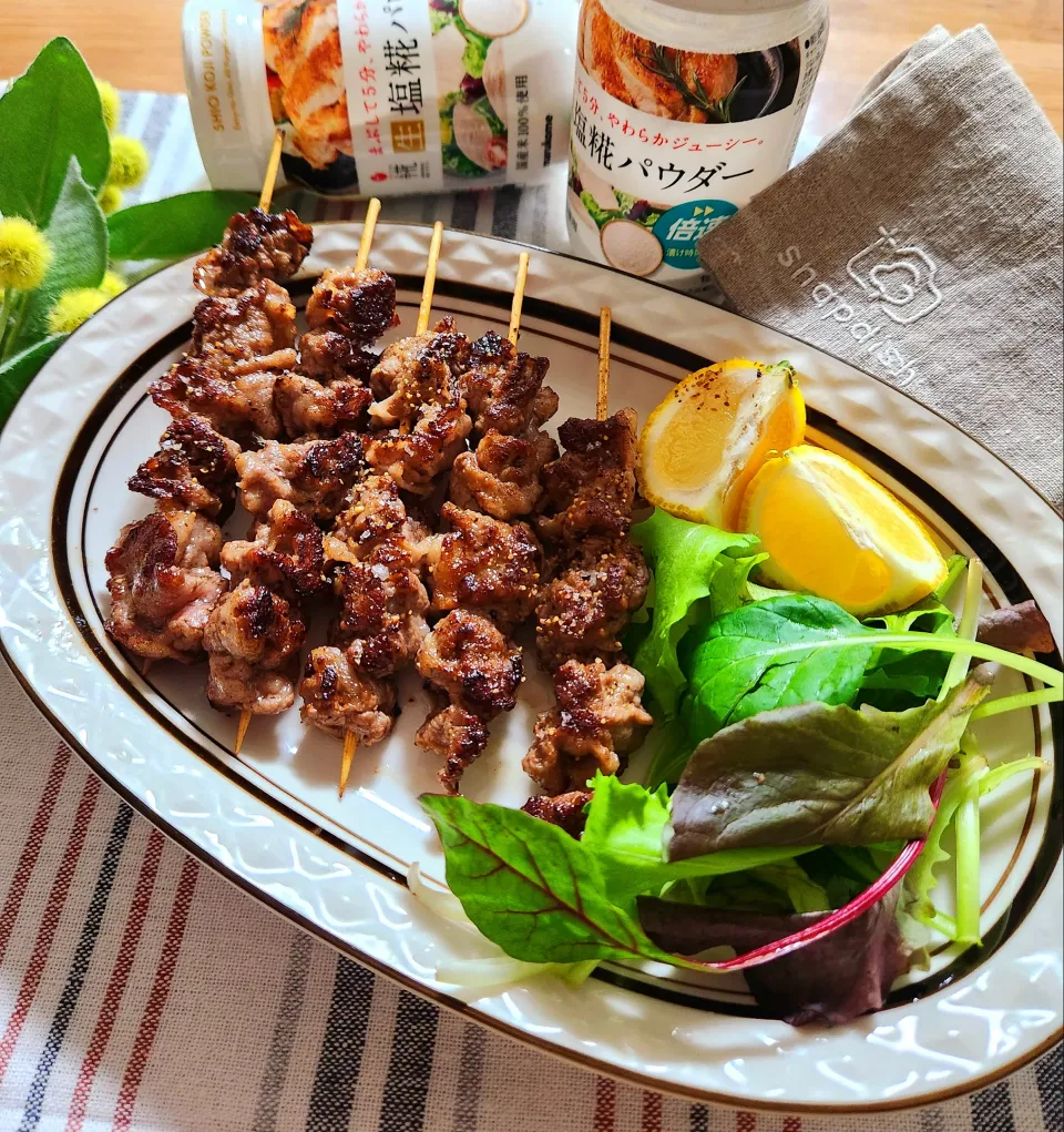 スイーツポテトさんの料理 牛肉no串焼き|ナオミさん