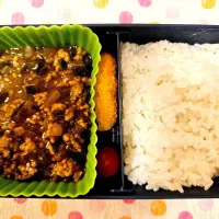 キーマカレーライス❤️旦那さんお弁当❤️|かおるcitronさん