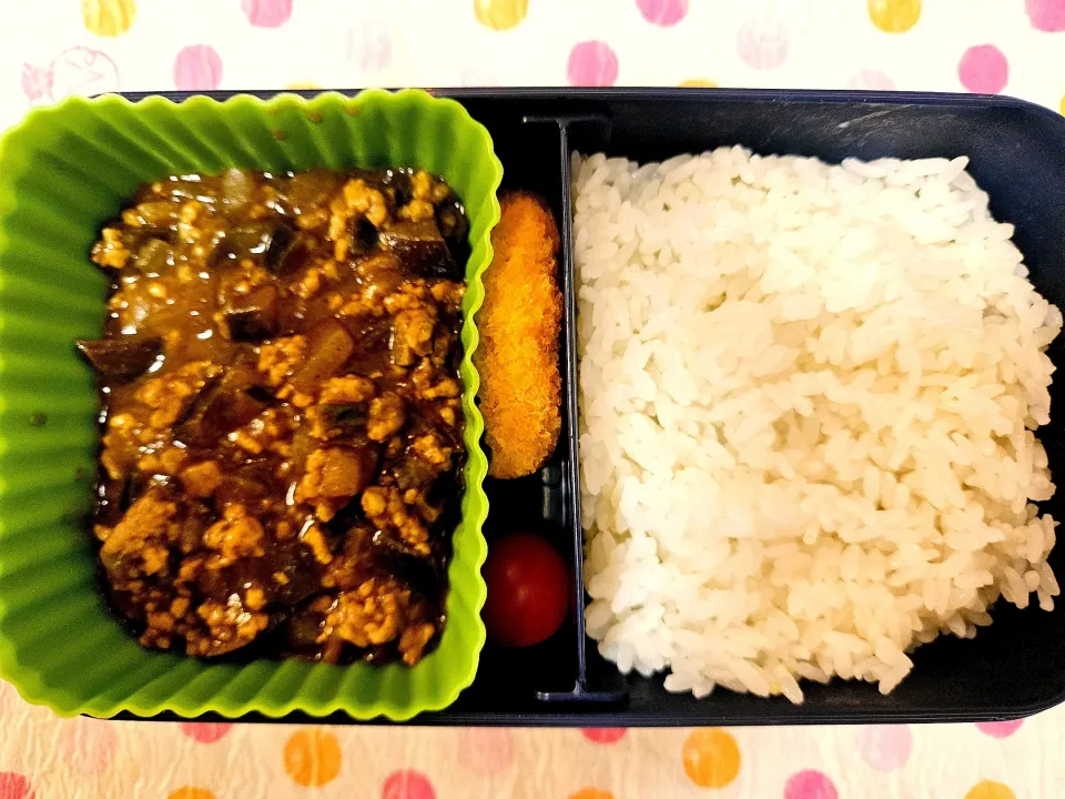 キーマカレーライス❤️旦那さんお弁当❤️|かおるcitronさん